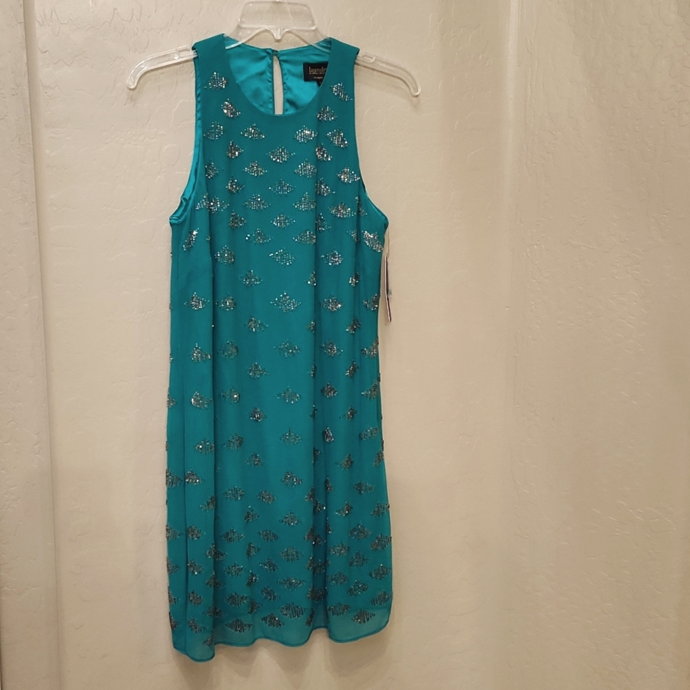 Emerald Green Sleeveless Dress